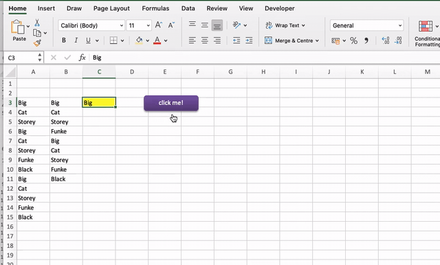 Highlight All Cells Containing a Specific Word in an Excel Range (VBA)