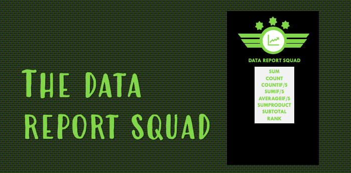 Excel Functions for Data Reporting: SUM, COUNT, LARGE, SMALL & More