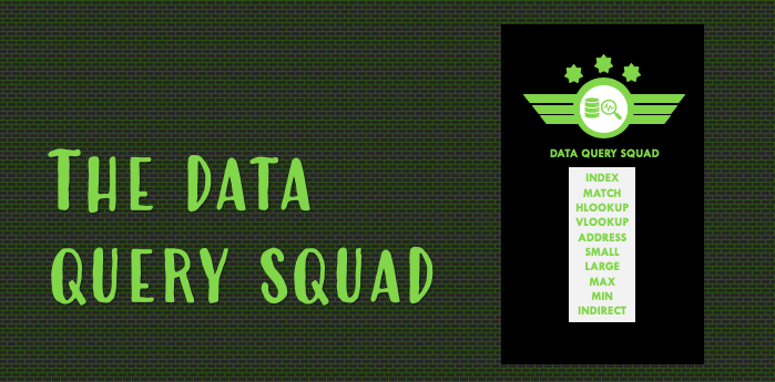 Excel Data Query Functions: VLOOKUP, INDEX, MATCH, INDIRECT & More
