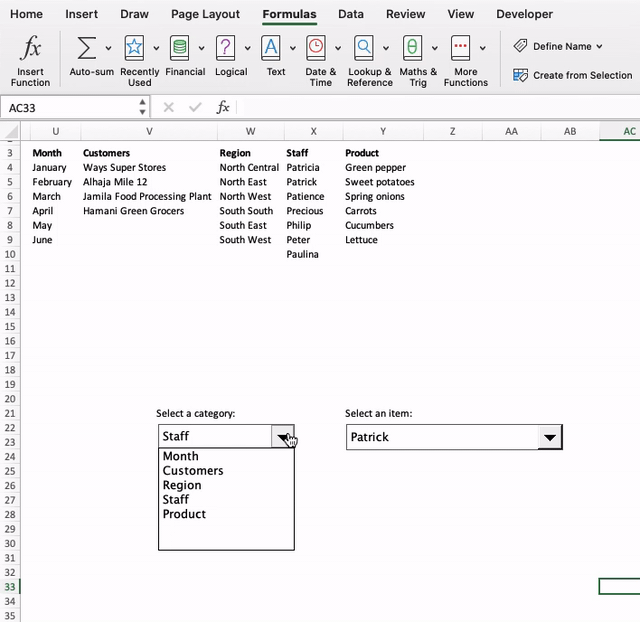 Build Cascading Dependent Dropdown Lists in Excel (Step-by-Step)