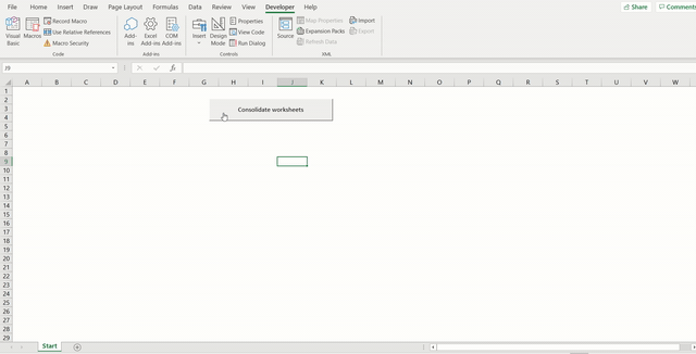 Merge Sheets from Multiple Excel Workbooks into One Workbook (VBA)